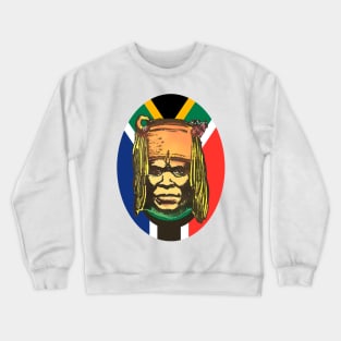 South Africa Native black man Crewneck Sweatshirt